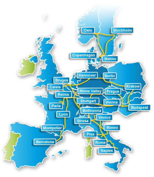 European Route Map